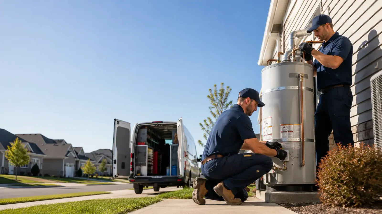 Water Heater Installation in Whitsett, TX